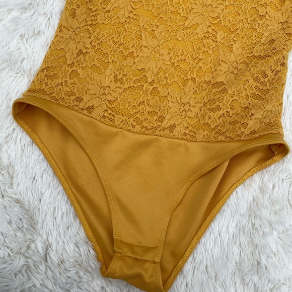 Ambiance Yellow Bodysuit - Picture 5 of 13